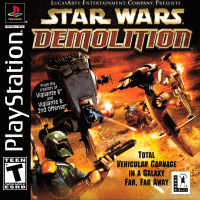 Star Wars Demolition PAL Playstation PAL box art